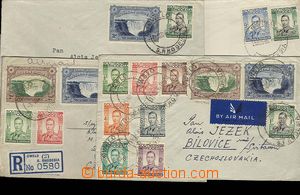 28180 - 1945-46 comp. 4 pcs of letters to Czechoslovakia, from that 