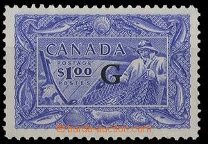 28264 - 1951 Mi.D35, doplatní známka s přetiskem G, svěží, 100