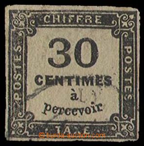 28287 - 1878 Mi.P8, doplatní, zeslabený papír v rohu mimo obraz z