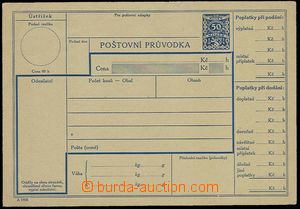 28600 - 1926 CPP18/A 1926, Czech text, revenue 50h, thin/light fold 