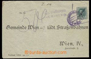 28633 - 1919 dopis vyfr. zn. Mi.234 s přetiskem Deutschösterreich 