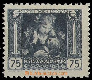 28705 - 1919 Pof.30C, 75h grey, line perforation 10½; : 11½