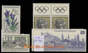 28859 - 1964-67 comp. 4 pcs of stamp. with plate variety, Pof.1381 p