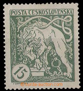 28868 - 1919 Pof.27Aa, light green, exp. by Stupka., c.v.. 1600CZK