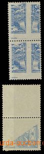 28901 - 1920 Pof.143, 2-páska s částečným strojovým obtiskem a