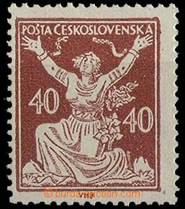 28962 - 1920 Pof.154A, I.typ, stopa po nálepce, zk. Stu