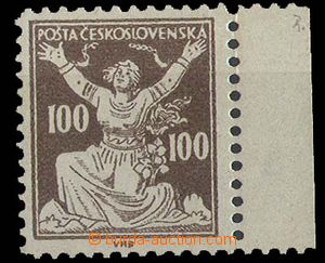 28974 - 1920 Pof.158F , forgery, marginal piece, marked, for compari