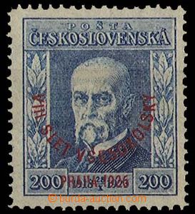 29014 - 1926 Festival, Pof.185, P6, mint never hinged, exp. by Stupk
