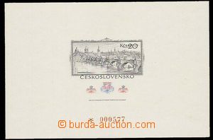 29088 - 1978 Pof.VT9a, 60 y of Czechosl. Stamp., superb, c.v.. 2000C