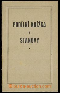 29189 - 1937 Czechoslovakia  Podílní book Agricultural co-operativ