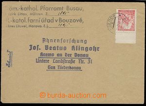 29315 - 1942 letter to Kremsu in Austria, with Pof.57, CDS Bouzov/ 2