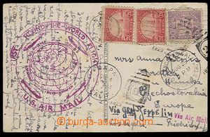 29336 - 1929 USA  pohlednice zaslaná z Los Angeles 25.Aug.29 do ČS