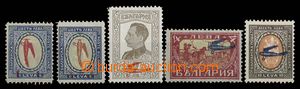 29389 - 1927 Mi.206-209 + 206/I., very fine, c.v.. 107€