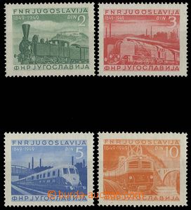 29412 - 1949 Mi.583-6, svěží, kat. 50€