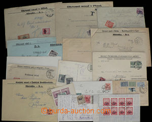 29478 - 1923-28 CZECHOSLOVAKIA 1918-39  selection 17 pcs of various 