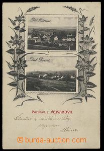29588 - 1903? VEJVANOV -  B/W 2-view collage, colliery Pistorius, co