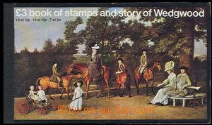 29827 - 1980 ZNÁMKOVÉ SEŠITKY  Story of Wedgwood, nominále 3Ł, 