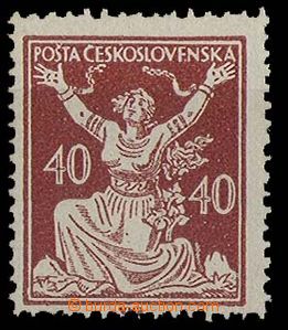 29962 - 1920 Pof.154A I, 40h I.typ, kat. 250Kč