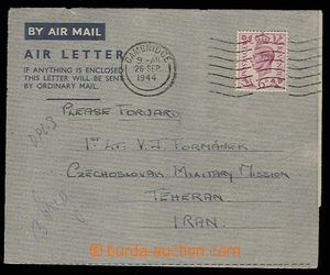 29974 - 1944 air-mail letter from England, to member of Czechoslovak