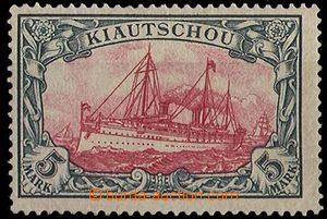 30080 - 1901 KIAUTSCHOU  koncová hodnota 5M, Mi.17, luxusní, kat. 