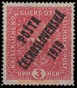 30388 -  Pof.49, žilkovaný papír, svěží, zk. Gilbert, kat. 300