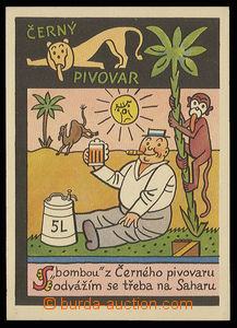 30481 - 1930 LADA Joseph (1887–1957), color advertising postcard o