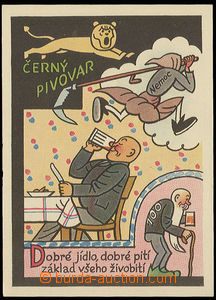 30482 - 1930 LADA Joseph (1887–1957), color advertising postcard o