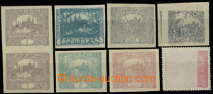 30544 -  comp. 8 pcs of stamp. with machine also sheet offset values