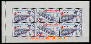30598 - 1989 Pof.SL2888/2889, Czechoslovak Ship Transport., bklt iss