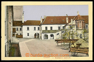 31071 - 1910 Třeboň - Klášterní náměstí. Nepoužitá, výbor