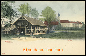 31072 - 1910 Třeboň - jatky. Nepoužitá, výborný stav.