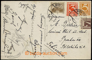 31955 - 1929-46? FOOTBALL  comp. 9 pcs of Ppc sent from abroad znám