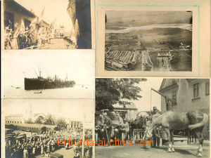 32058 - 1914 dokumentární foto z období I. sv. války (5ks) : ob