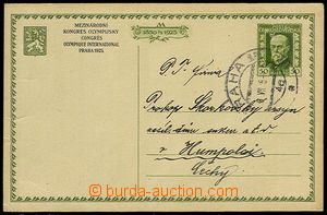 32312 - 1925 CDV31a, black additional printing, used after validity,