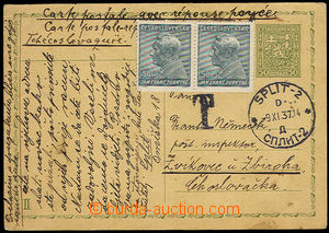 32338 - 1937 CDV50/II., as response marked and uprated by. Czechosl.
