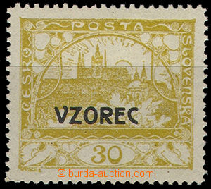32542 -  Pof.12Cvz, přetisk VZOREC, nálepka, zk. Stu