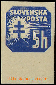 32604 - 1939 Alb.NV11, Newspaper stamp I., without watermark, lightl