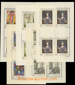32617 - 1966 Pof.PL1574-8  Umění I., svěží, kat. 1500Kč