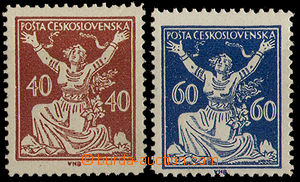 32778 - 1920 Pof.154B and 157B, mint never hinged, exp. by Stupka..,