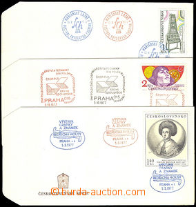 32885 - 1976/82 comp. 7 pcs of special envelopes Czech Post and 1x p