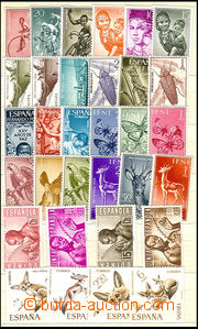 32895 - 1966/? SPANISH COLONIES  partie 20 kompl. sérií známek z 