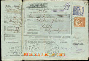 32928 - 1919 celá uherská mezinárodní peněžní poukázka z rok