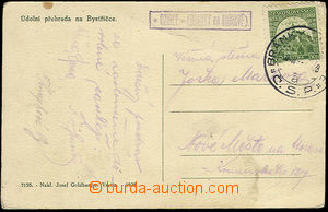 32951 - 1933? pohlednice s razítkem poštovny OZNICE (Bránky na Mo