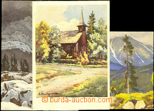 33577 - 1951 CPH41/5, 7, 12, 13, Tatranské 4ks, zachovalé, kat. 70