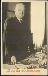 33590 - 1939 portrait postcard empire protector von Neuratha in cabi