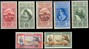 33925 - 1932 Mi.401-07, Airmail, c.v.. 40€, very lightly hinged