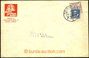 34039 - 1937 Pof.300, Komenský 40h, použitý na firemním dopise k