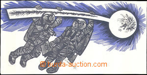 34117 - 1974 Jaroslav Lukavský, vlastní PF-ka z roku 1974, autorů