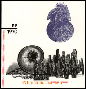34121 - 1970 Jaroslav Lukavský, vlastní PF-ka 1970, signováno