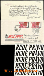 34483 - 1970 50. výročí Rudého práva,  foto podklad ke zn. s po